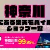 神奈川県にある全ての楽天モバイルショップ一覧！楽天モバイルは契約数1,000万回線突破！より速く！つながりやすく！神奈川県の人口カバー率は99.99%！